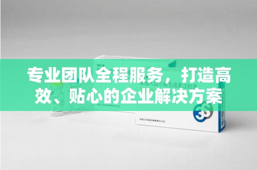 济南专业团队全程服务，打造高效、贴心的企业解决方案