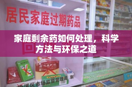 济南家庭剩余药如何处理，科学方法与环保之道