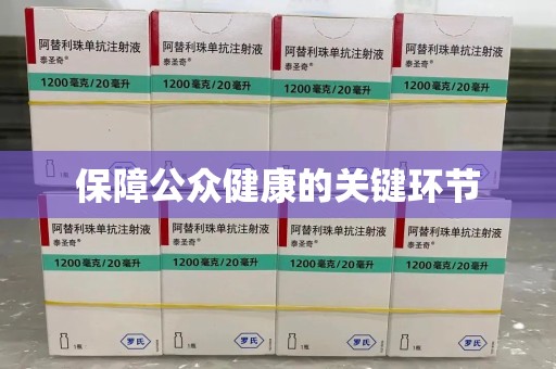 济南保障公众健康的关键环节