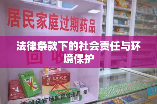 济南法律条款下的社会责任与环境保护